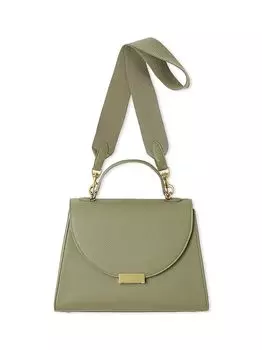 Холщовый плечевой ремень металлическая сумочка 09WGB252515 OLV [Mira Owen] Женская