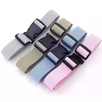 Холщовый ремень, регулируемый для мальчиков и девочек, модные брюки унисекс, детские, красочные, конфетные цвета, подростковые джинсы, брюки-карго, пояс чёрный