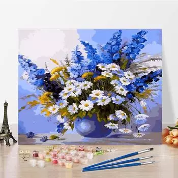 Холст Цифровая картина маслом Номера Картина маслом Искусство Домашнее украшение DIY Картина по номерам