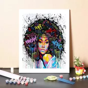 Холст Цифровая картина маслом Украшение дома DIY Картина по номерам Картина маслом по номерам Картина по номерам 40x50cm no frame