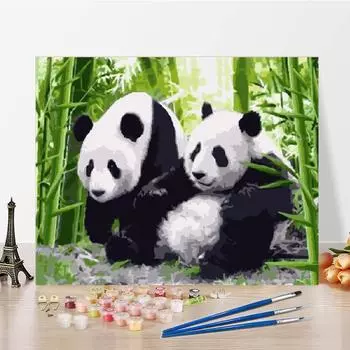 Холст Цифровая Живопись Маслом DIY Живопись По Номерам Ручная Роспись Маслом Цифры 40x50cm no frame