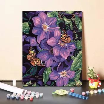 Холст Цифры Картина DIY Картина по Номерам Цифровая Масляная Живопись Цифры Масляная Живопись Ручная Работа 40x50cm no frame