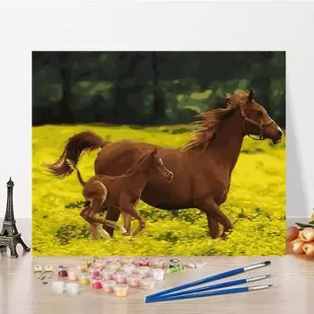 Холст Цифры Картина Маслом Домашнее Украшение Цифровая Картина Маслом DIY Картина По Номерам Искусство 40x50cm no frame