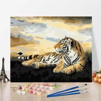 Холст Цифры Живопись Цифры Масляная Живопись Цифровая Масляная Живопись DIY Живопись По Номерам Ручная Работа 40x50cm no frame