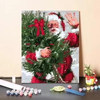 Холст DIY Картина по номерам Искусство Цифровая картина маслом Украшение дома Номера Картина маслом 40x50cm no frame