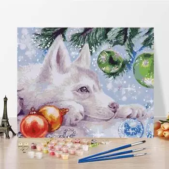 Холст DIY Живопись по номерам Украшение дома Цифровая живопись маслом Цифры Живопись маслом Искусство 40x50cm no frame