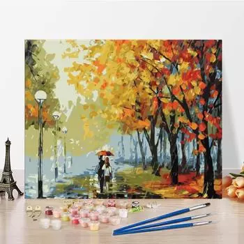 Холст Домашнее украшение Цифровая картина маслом Искусство DIY Картина по номерам Картина маслом по номерам 40x50cm no frame