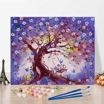 Холст Домашнее украшение Искусство Цифровая картина маслом DIY Картина по номерам Картина маслом по номерам 40x50cm no frame