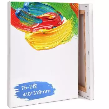 Холст F6 натянутый холст масляная живопись доска для рисования хлопок синтетическое волокно смесь ткань для рисования товары для творчества рисунок масляная живопись деревянная рамка