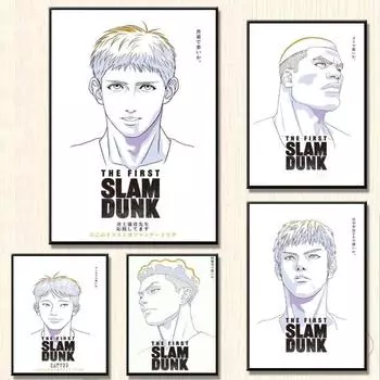 Холст Hd принт Dunk впервые Мияги Рёта современное украшение для дома модульная картина настенное украшение 21cm30cm NoFrame