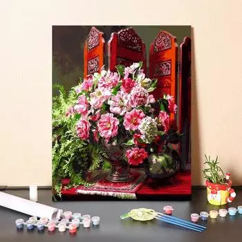 Холст Искусство Цифровая Картина Маслом DIY Картина По Номерам Картина Маслом Украшения Дома 40x50cm no frame