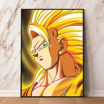 Холст, настенная живопись, Dragon Ball Wukong, классический друг, подарок, украшение, картина, модульный плакат с принтом 21cm30cm NoFrame