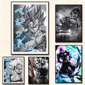 Холст, настенная живопись Freeza, персонажи мультфильмов, фотографии друзей, подарочные постеры для дома, современная гостиная 21cm30cm NoFrame