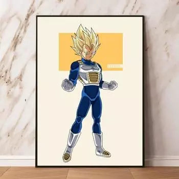Холст Плакат Dragon Ball Bouou Наклейка на стену Классический принт Рождественский подарок Высокое качество Художественная картина 21cm30cm NoFrame