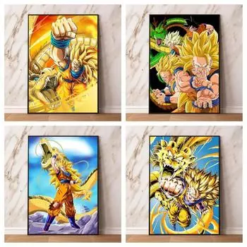 Холст Плакат Dragon Ball Carot Модульная Картина Настенное Художественное Украшение Подарок Классическая Гостиная 21cm30cm NoFrame