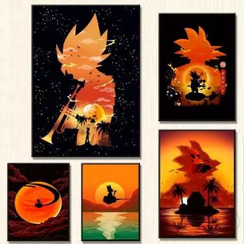 Холст Плакат Рождественский Подарок Детская Кукла Настенное Искусство Классическая Детская Спальня 21cm30cm NoFrame