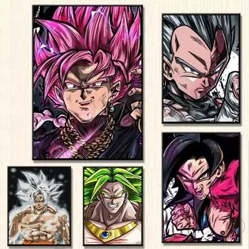 Холст Плакаты Подарочные Художественные Подарки Украшения Картины Висит Картина Печать На Стене Современные Домашние Комиксы Картины 21cm30cm NoFrame