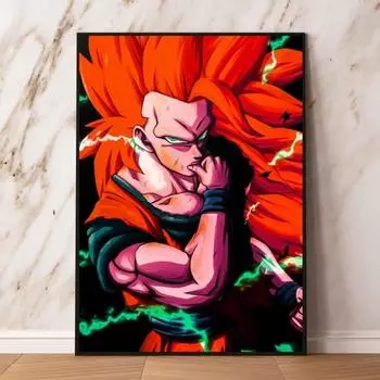Холст, популярные аниме-плакаты, изображения героев мультфильмов, подарки друзьям, модульные печатные украшения 21cm30cm NoFrame