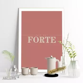 Холст с позитивной энергией, поощряющий печать баннеров, настенные картины 21cm30cm NoFrame