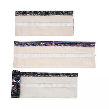 Холст в этническом стиле, рулонный пенал, школьная сумка для ручек, сумка для хранения, студенческие товары для рукоделия 36 Slots