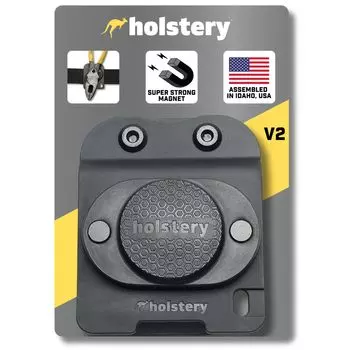 Holstery MagMaster Magnetic Tool Holder Powerful Belt Magnet Holster for Drill and Other Magnetic Tools and Hardware - Clip-On Screws, Hammers,