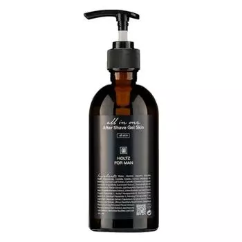 Holtz for Men Мужская косметика после бритья тоник для бритья All-in-One лосьон для кожи 300 мл отбеливающий против морщин, 1 шт.