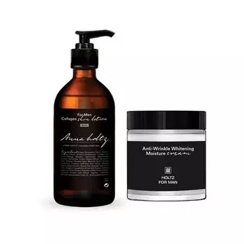 Holtz for Men Мужской набор из 2 предметов, небольшой емкости, лосьон для кожи, увлажняющий крем, мужская косметика, подарок парню, 1 предмет