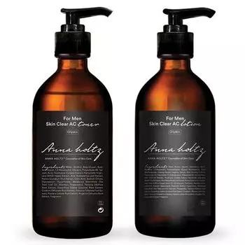 Holtz for Men Skin Clear Basic Cosmetics 2-piece set, 1 set