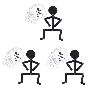 - Holzstabmnnchen-Puzzlespielzeug fr Kinder, головоломки-обучение, обучение Монтессори