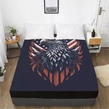 Главная 3D-печатные простыни Чехлы для матрасов Эластичные простыни на резинке (Набор из 3 предметов) постельные принадлежности 120cmX200cmX30cm