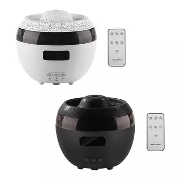 Home Air Humidifier Night Light Modern Multiuse for Bedroom Apartment Office белый