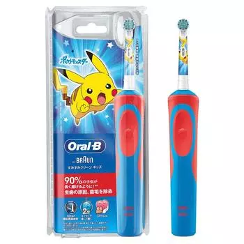 Home Appliance D12513KPKMRD Pokemon Electric Toothbrush Sumizumi Clean Kids (Red) Children s