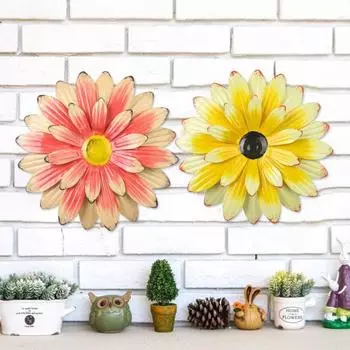 Украшение дома Нержавеющая сталь Красивый 3D Эффект Настенный Забор Подвесной Декор Стены Дома Украшения Стены Дома