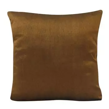 Home D cor Декоративная подушка Коричневый индийский наволочка для дивана Dupion Silk Case 12 X 12 12 X 12 Inches коричневый