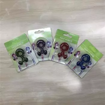 Домашний день милый мультфильм мощный всасывающий держатель для зубной щетки держатель для полотенец 5.53.55.5cm красный