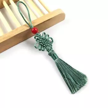 Home Decor Curtain Charms Tassel Chinese Knot Pendant Chinese Knot Silk Tassel Pendant DIY Craft