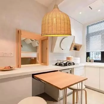 Домашнее украшение абажур из ротанга плетеный подвесной светильник бамбуковый светильник потолочное освещение абажур люстра подвесная