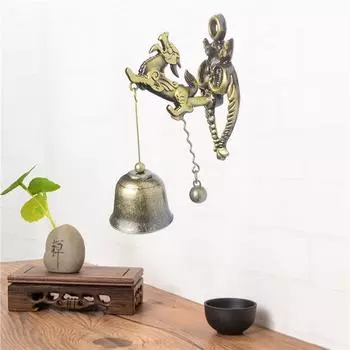 Home Decoration Yard Decoration Metal Bell Animal Doorbell Wall Hanging Ornaments Wind Chime 1