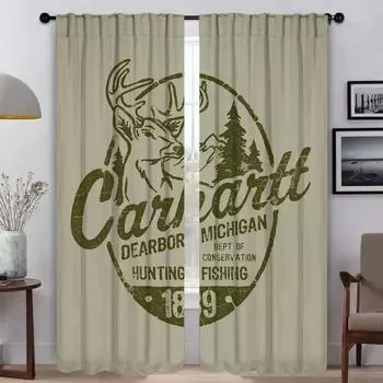 Home Interior Curtains for Camera C-arharttS Living Room Curtain Blinds Tulle for Bedroom Shades Halloween Decoration Partition W50xH70cmx2pcs-CL
