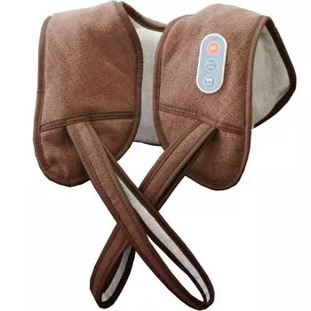 Home massager shoulder taper Tonton massager neck/shoulder/back/waist коричневый