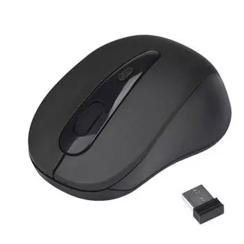 Home Office 3 Keys 1600DPI 2.4GHz Wireless Mouse USB Receiver for PC Laptop красный