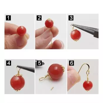 Товары для вечеринок 100 шт./упак. Изготовление колпачков для бусин-цветов 6 мм/8 мм/10 мм, проставка, материал ручной работы для браслета, ожерелья, держателя для бус из металла 6mm золотистый