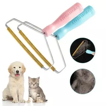 Главная Pet Sticky Brush Pet антистатический скребок для дивана, ковра, одежды, удаления шерсти розовый