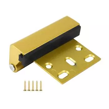 Home Security Door Lock Metal Door Reinforcement Lock Hardware Aluminum Alloy Antitheft Door Lock Easy to Install золотой