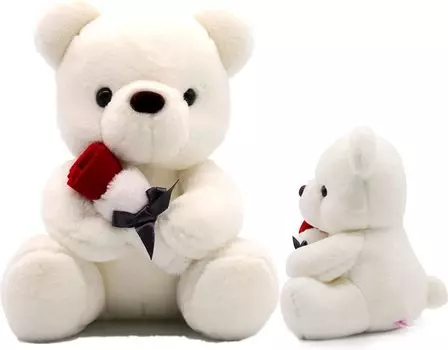 Homehalo Teddy Bear Мягкая игрушка Милый плюшевый мишка Обнимашка Подушка Животное Милый медведь Мягкая игрушка Пушистый специальный медведь Мягкая игрушка Удобный плюшевый мишка