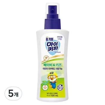 HomeKeepa MyKeepa Baby & Kids Pure Mist, 100 мл, 5 шт., популярный персонаж в Корее