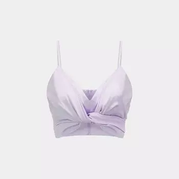 Homemade Fashion Ins Sling Niche Style Spring-Summer Top Purple M