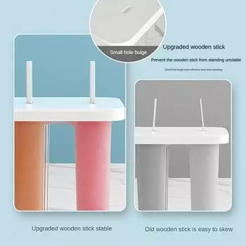 Homemade Treats Attractive Creative Cooking Multi-purpose Easy-to-use Child-friendly Safety Ice Cream Mold For Kids Reliable