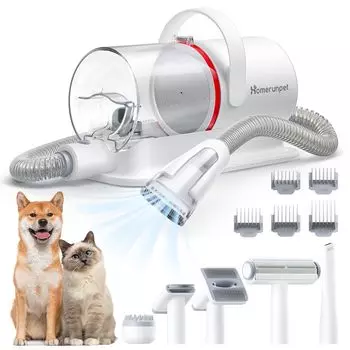 Homerunpet Pet 6 в 12000 Супер мощный уход за домашними животными Низкий электрический многофункциональный вакуумный уход за красотой Простой уход за выпадением волос с автоматическим предотвращением