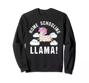 Homeschooling School Student Lama LLama Alpaka Trainer